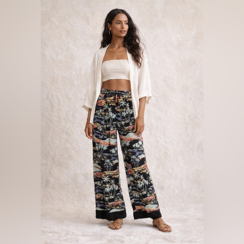 Free People Intimately Blue Lagoon pants - small